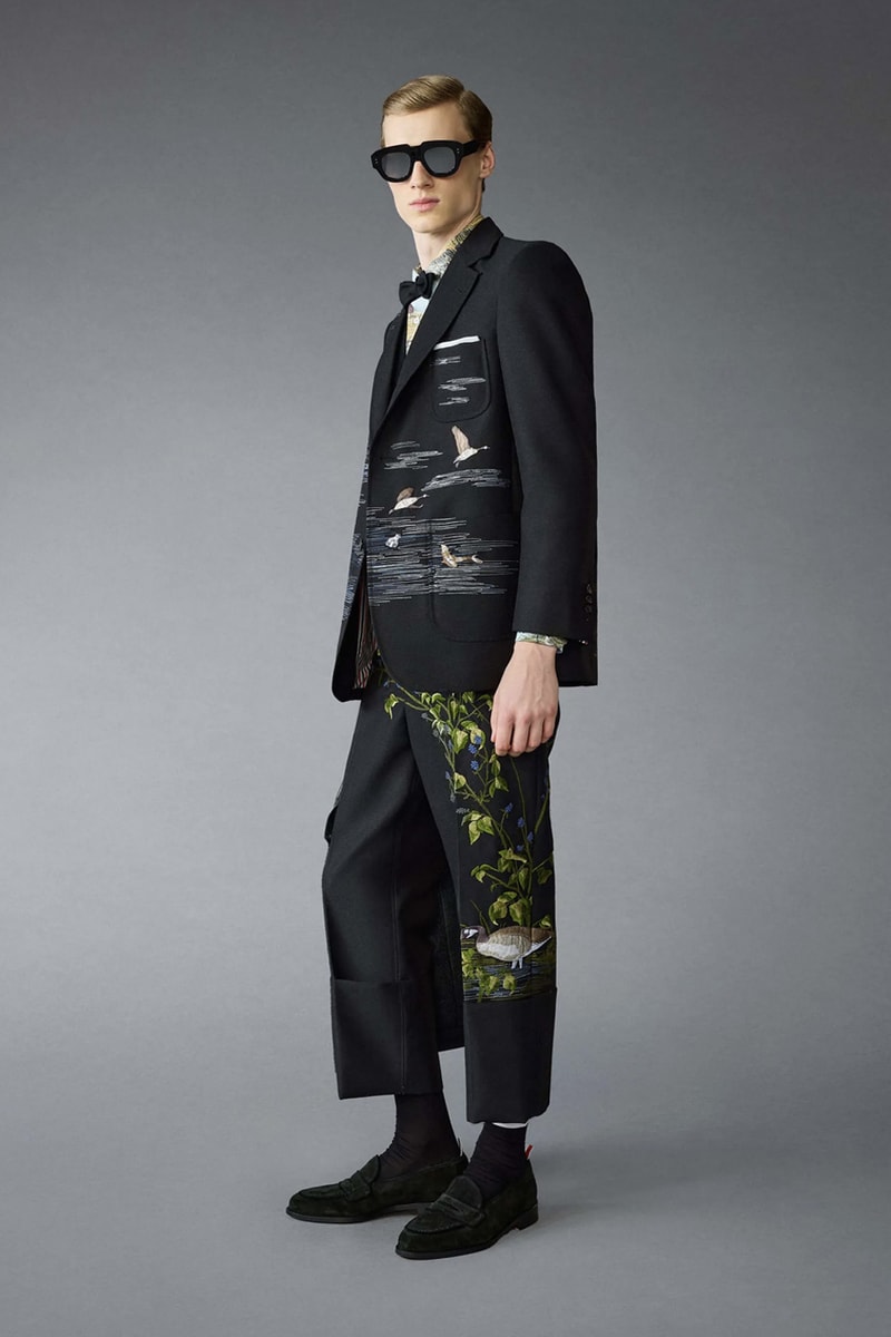 Thom Browne Pre-Fall 2025 Menswear Collection release info met gala Demi Moore, Zoe Saldana, Lorde, Janelle Monae, and Nicki Minaj, among