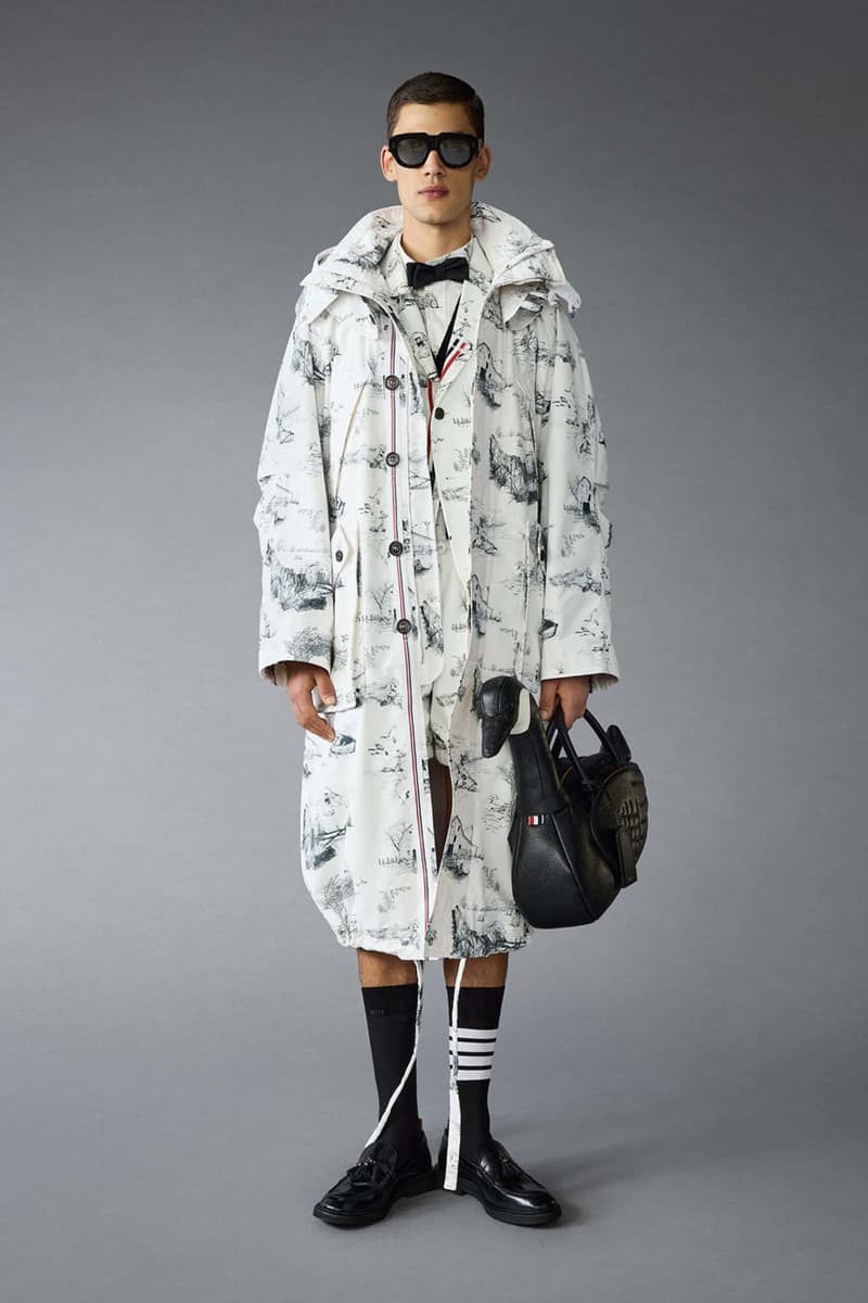 Thom Browne Pre-Fall 2025 Menswear Collection release info met gala Demi Moore, Zoe Saldana, Lorde, Janelle Monae, and Nicki Minaj, among