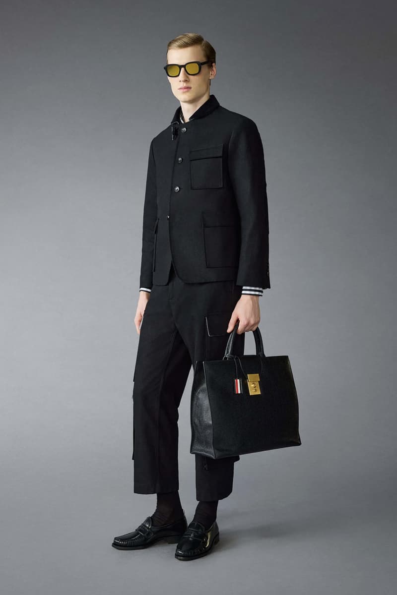 Thom Browne Pre-Fall 2025 Menswear Collection release info met gala Demi Moore, Zoe Saldana, Lorde, Janelle Monae, and Nicki Minaj, among