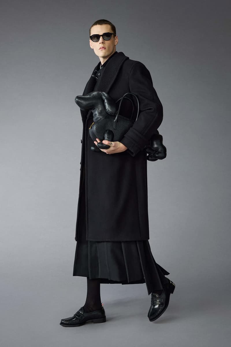 Thom Browne Pre-Fall 2025 Menswear Collection release info met gala Demi Moore, Zoe Saldana, Lorde, Janelle Monae, and Nicki Minaj, among