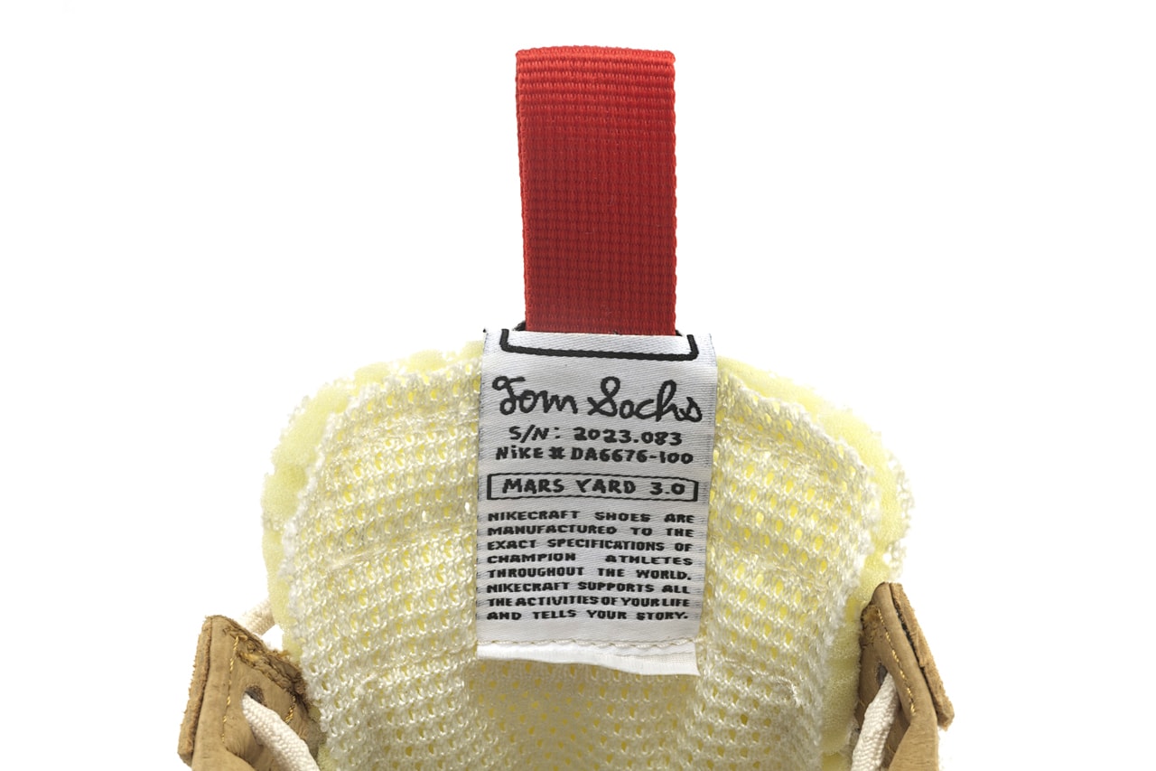Tom Sachs NikeCraft Mars Yard 3.0 DA6676-100 Release date info store list buying guide photos price 