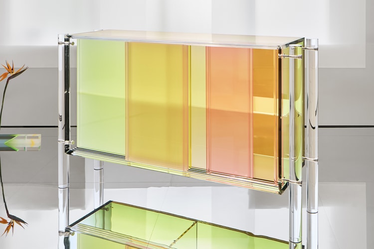 Draga & Aurel’s Cadre Sideboard Is an Artistic Display Light and Color