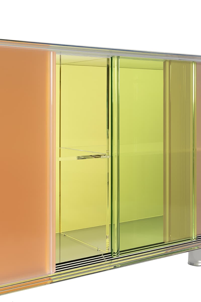 Draga & Aurel Cadre Sideboard Draga Obradovic Aurel K. Basedow furniture design lucite Bettina Bürkle info 
