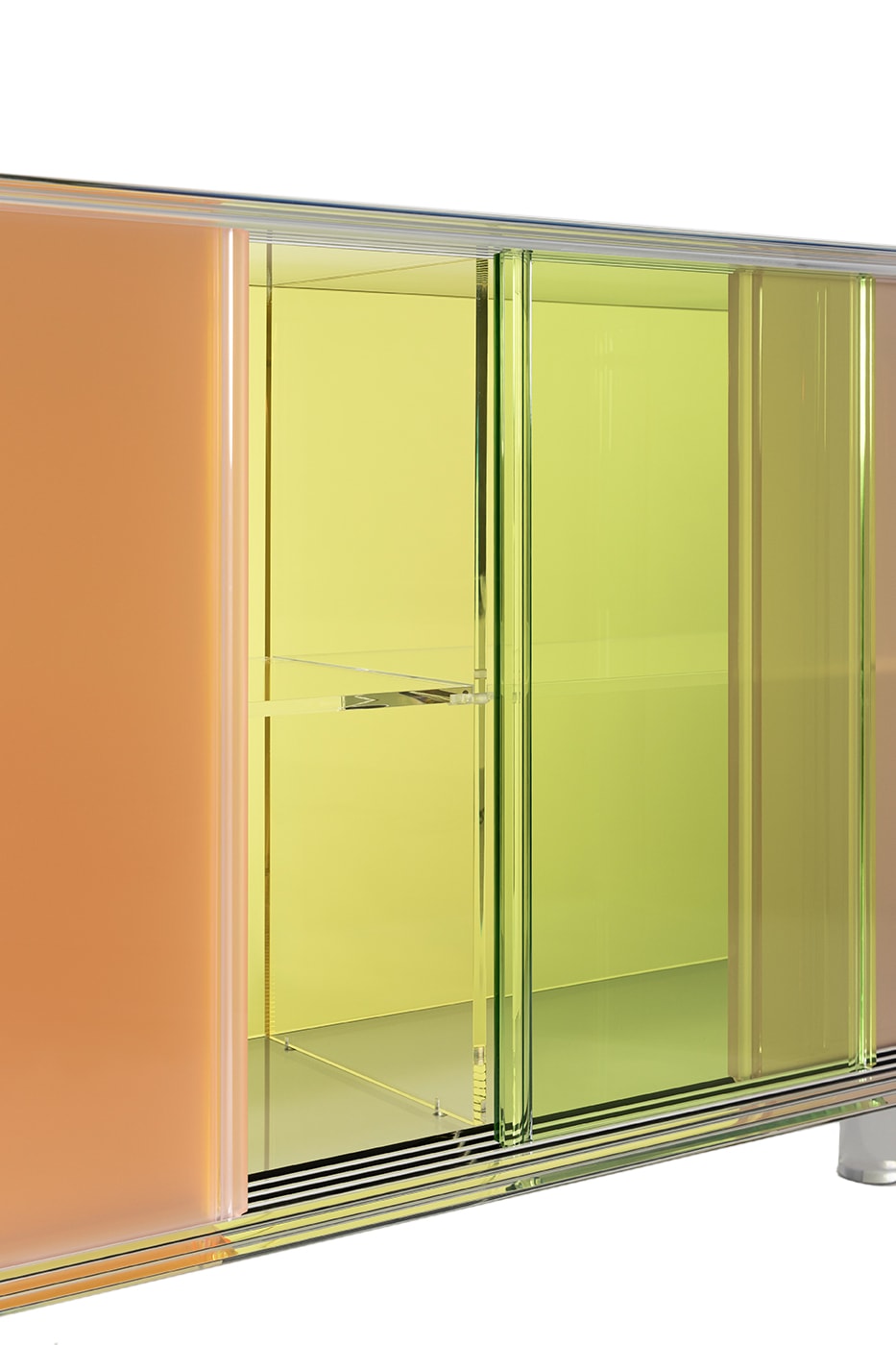 Draga & Aurel Cadre Sideboard Draga Obradovic Aurel K. Basedow furniture design lucite Bettina Bürkle info 