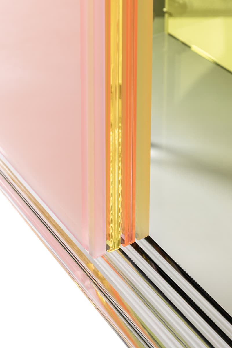 Draga & Aurel Cadre Sideboard Draga Obradovic Aurel K. Basedow furniture design lucite Bettina Bürkle info 