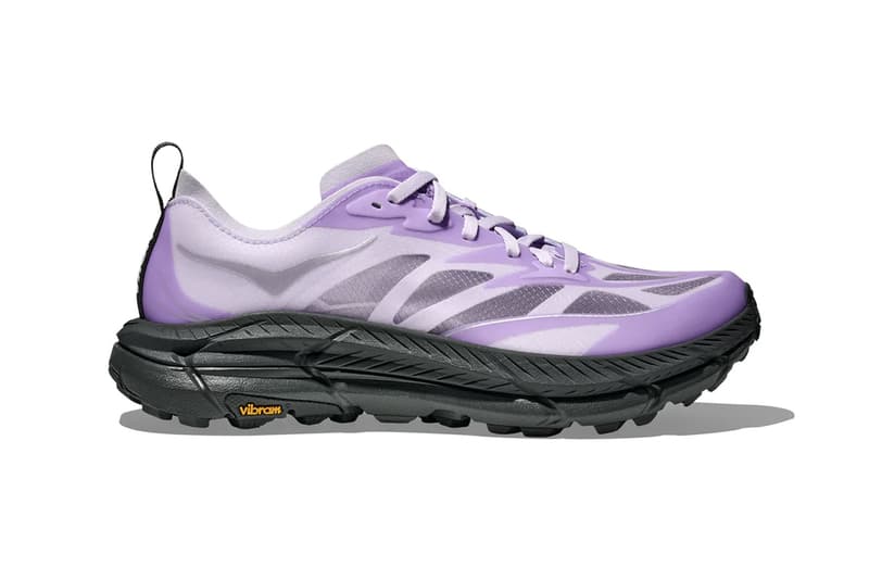 HOKA Mafate Speed 4 Lite “Starlight Glow/Aster Flower” 1168450-SLWS “Luna Moth/Cosmic Grey” 1168450-LHC Vibram Megagrip Litebase sole