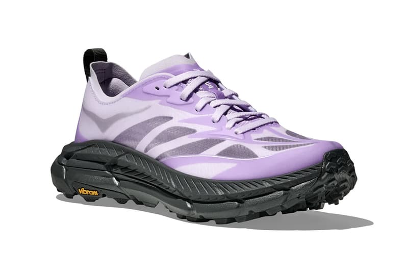 HOKA Mafate Speed 4 Lite “Starlight Glow/Aster Flower” 1168450-SLWS “Luna Moth/Cosmic Grey” 1168450-LHC Vibram Megagrip Litebase sole