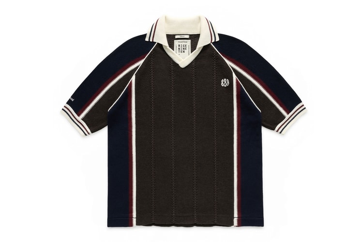 JJJJound and RICE NINE TEN Drop Collaborative Knitted Soccer Jersey