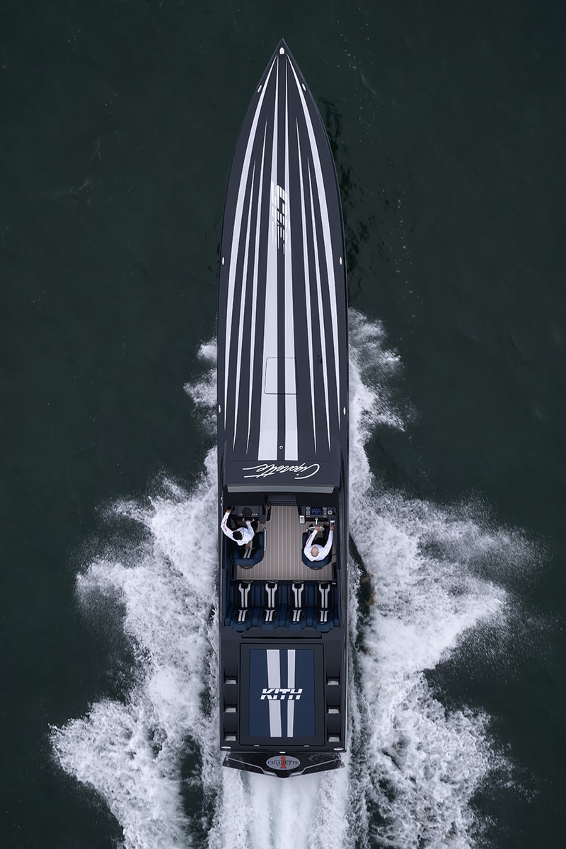 Kith Debuts Partnership With Cigarette Racing Just in Time for Summer American manufacturer of high-performance luxury powerboats