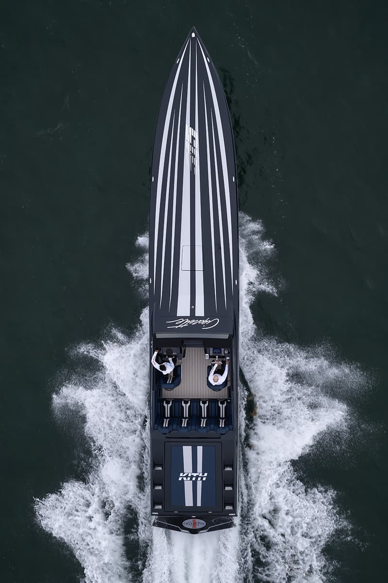 Kith Debuts Partnership With Cigarette Racing Just in Time for Summer American manufacturer of high-performance luxury powerboats