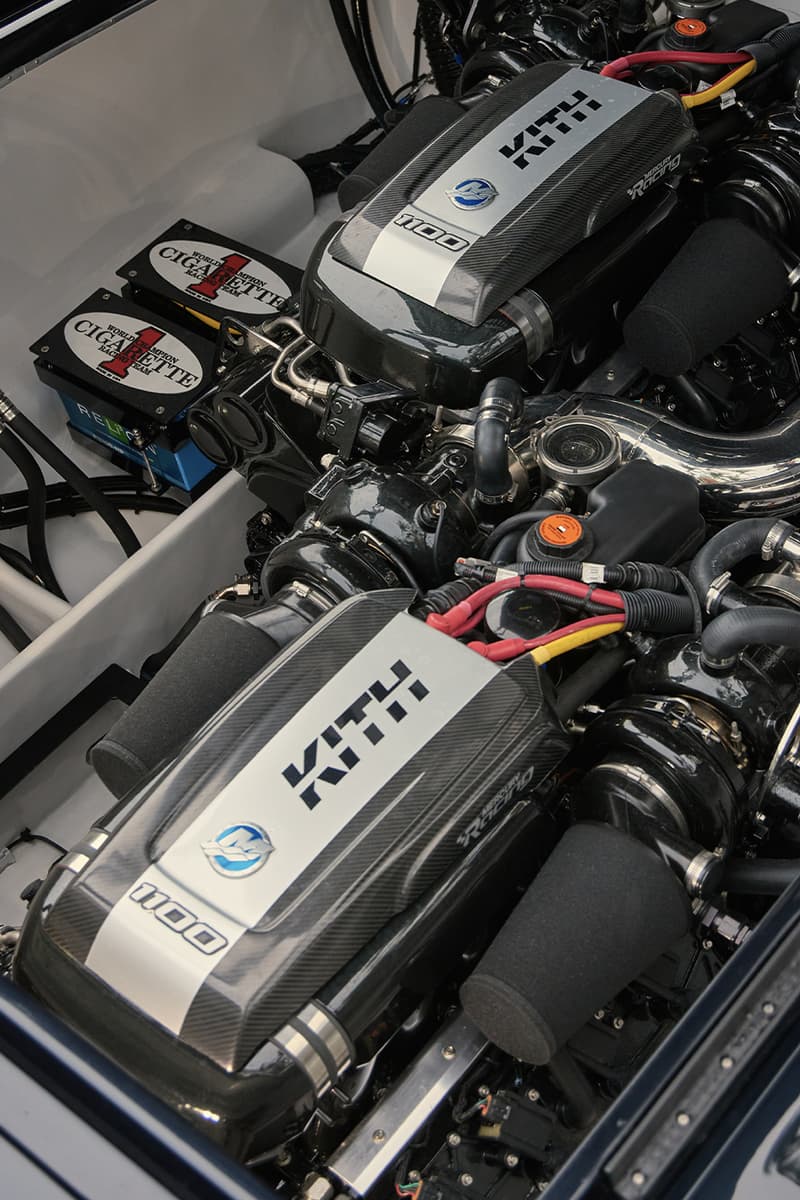 Kith Debuts Partnership With Cigarette Racing Just in Time for Summer American manufacturer of high-performance luxury powerboats