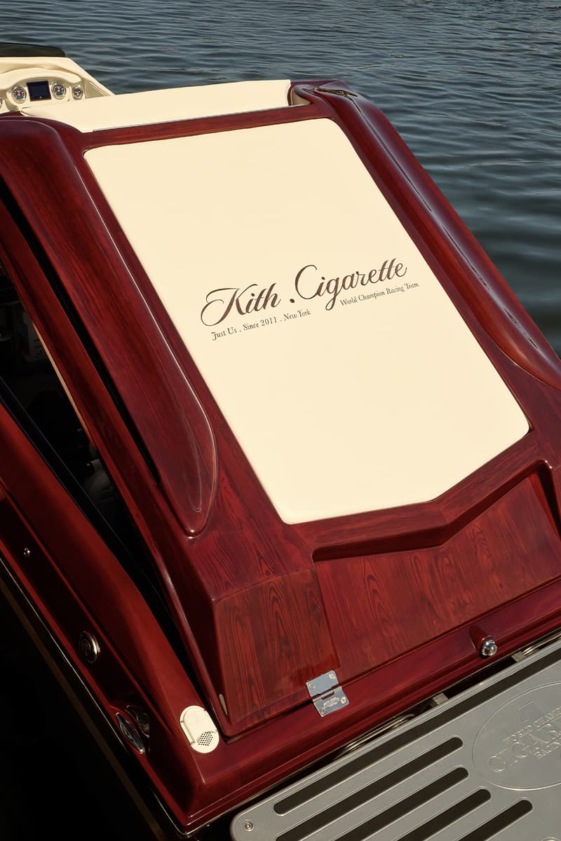 Kith Debuts Partnership With Cigarette Racing Just in Time for Summer American manufacturer of high-performance luxury powerboats