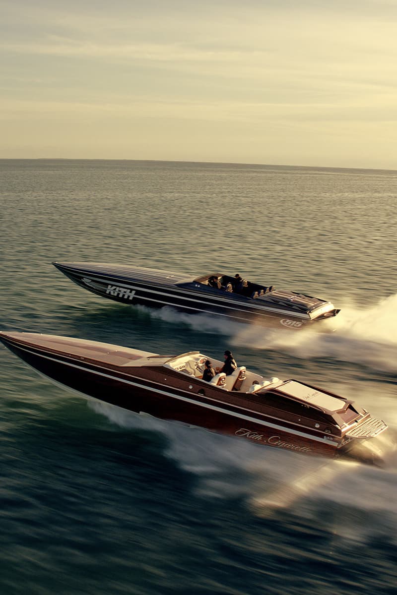 Kith Debuts Partnership With Cigarette Racing Just in Time for Summer American manufacturer of high-performance luxury powerboats