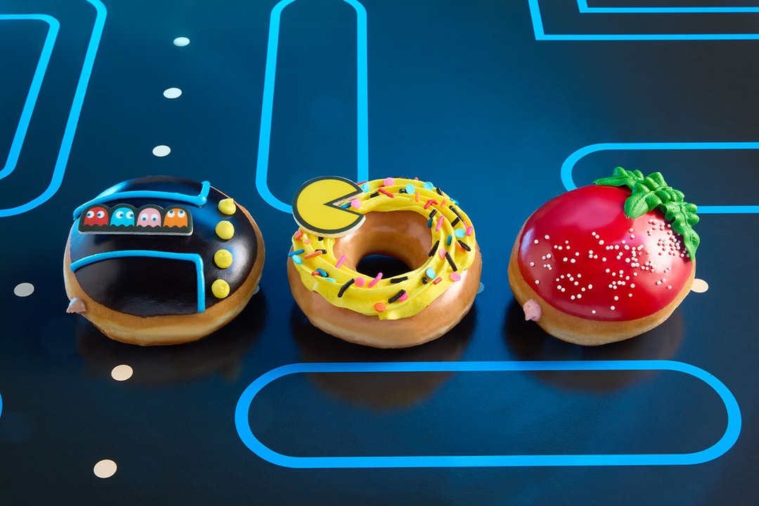 Krispy Kreme Celebrates PAC-MAN's 45th Birthday with New Doughnut Collection