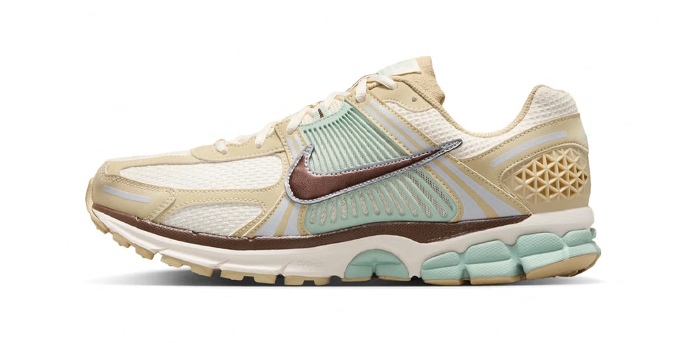 Nike Unveils the Zoom Vomero 5 in “Team Gold/Seafoam”