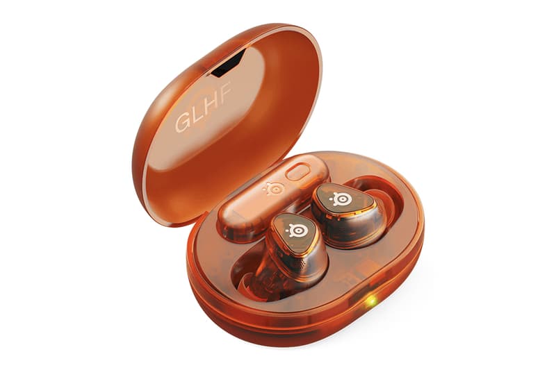SteelSeries Launches Arctis GameBuds in Limited-Edition "Glorange" Colorway gaming headphones bluetooth xbox playstation 5 steam deck asus rog ally 