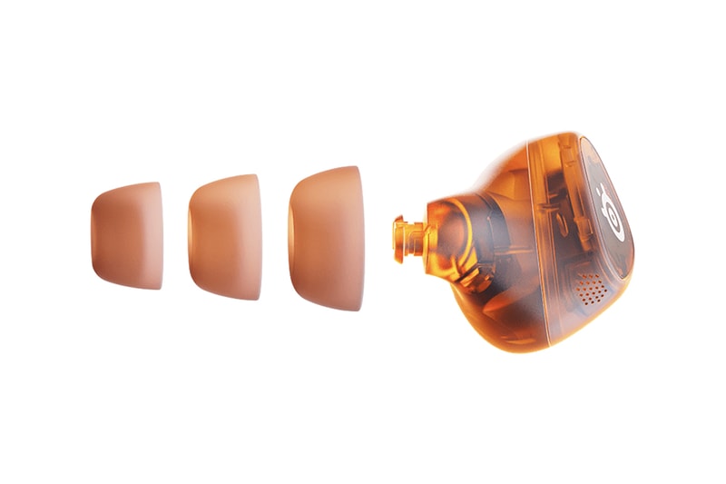 SteelSeries Launches Arctis GameBuds in Limited-Edition "Glorange" Colorway gaming headphones bluetooth xbox playstation 5 steam deck asus rog ally 