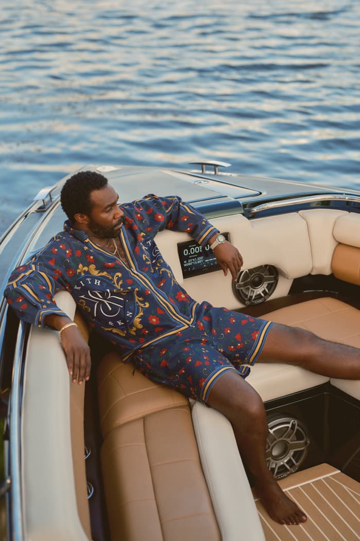 Tramell Tillman Fronts Kith's Ultra-Rich Summer 2025 Campaign