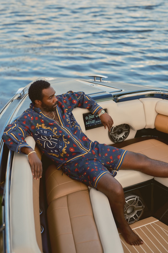 Tramell Tillman Fronts Kith's Ultra-Rich Summer 2025 Campaign