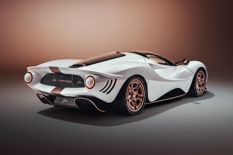 De Tomaso Automobili Production Spec P72 Launch Info
