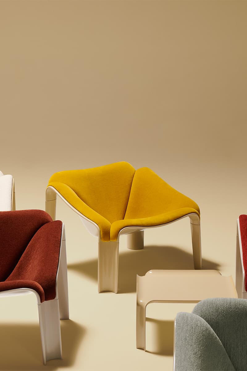 GUBI Has Reissued Pierre Paulin's "F300" Chair