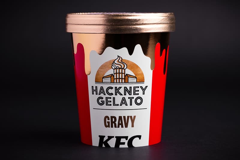 KFC x Hackney Gelato Gravy Gelato Release Info
