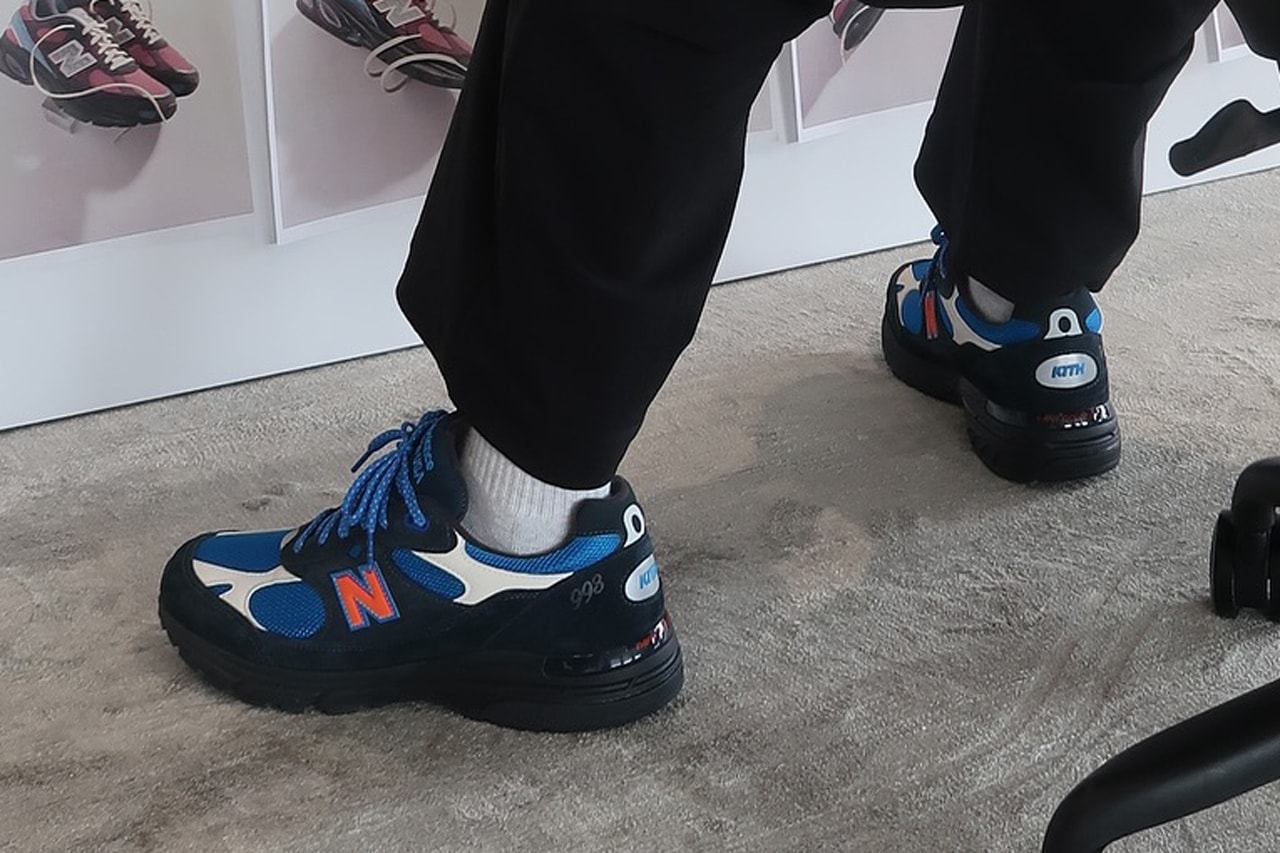 Kith New Balance 993 Knicks Release Info date store list buying guide photos price ronnie fieg