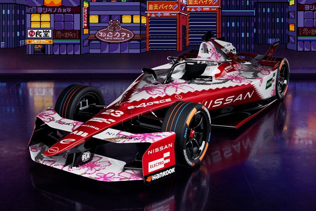 Nissan Reveals Retro-Inspired Livery for Tokyo E-Prix with Artist Kentaro Yoshida