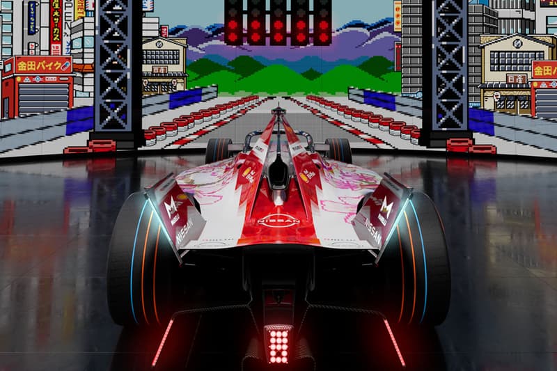 Nissan NISMO Formula E Tokyo E Prix Kentaro Yoshida Retro Livery Info