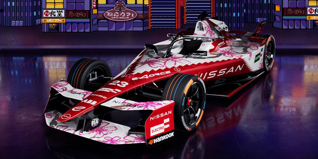Nissan раскрывает ретро-вдохновленную ливреи для Tokyo E-Prix с художником Кентаро Йошида