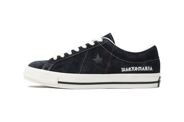WACKO MARIA Converse One Star Suede japan Exclusive Black  Release Info