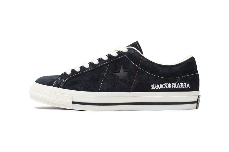 WACKO MARIA Converse One Star Suede japan Exclusive Black  Release Info