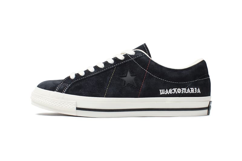 WACKO MARIA Converse One Star Suede japan Exclusive Black Release Info