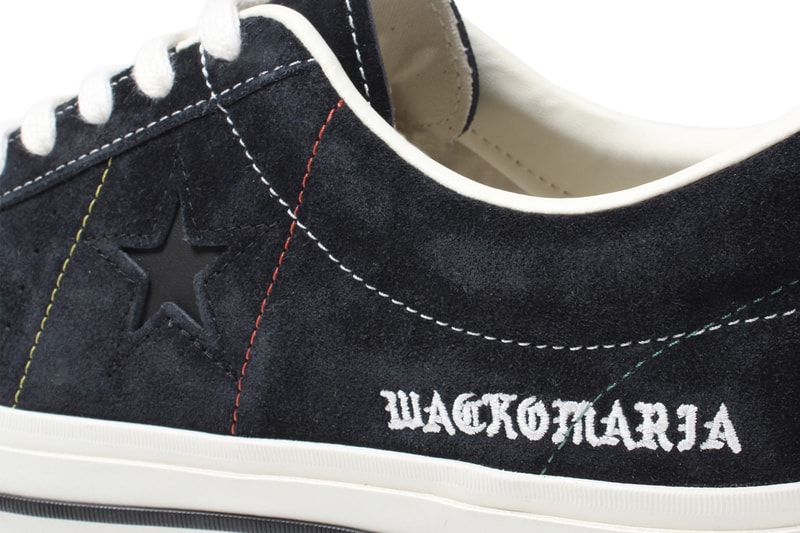 WACKO MARIA Converse One Star Suede japan Exclusive Black  Release Info