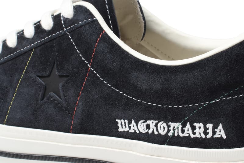 WACKO MARIA Converse One Star Suede japan Exclusive Black Release Info