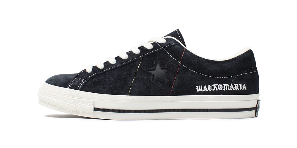 WACKO MARIA and Converse Debut the One Star Suede "Japan Exclusive/Black"