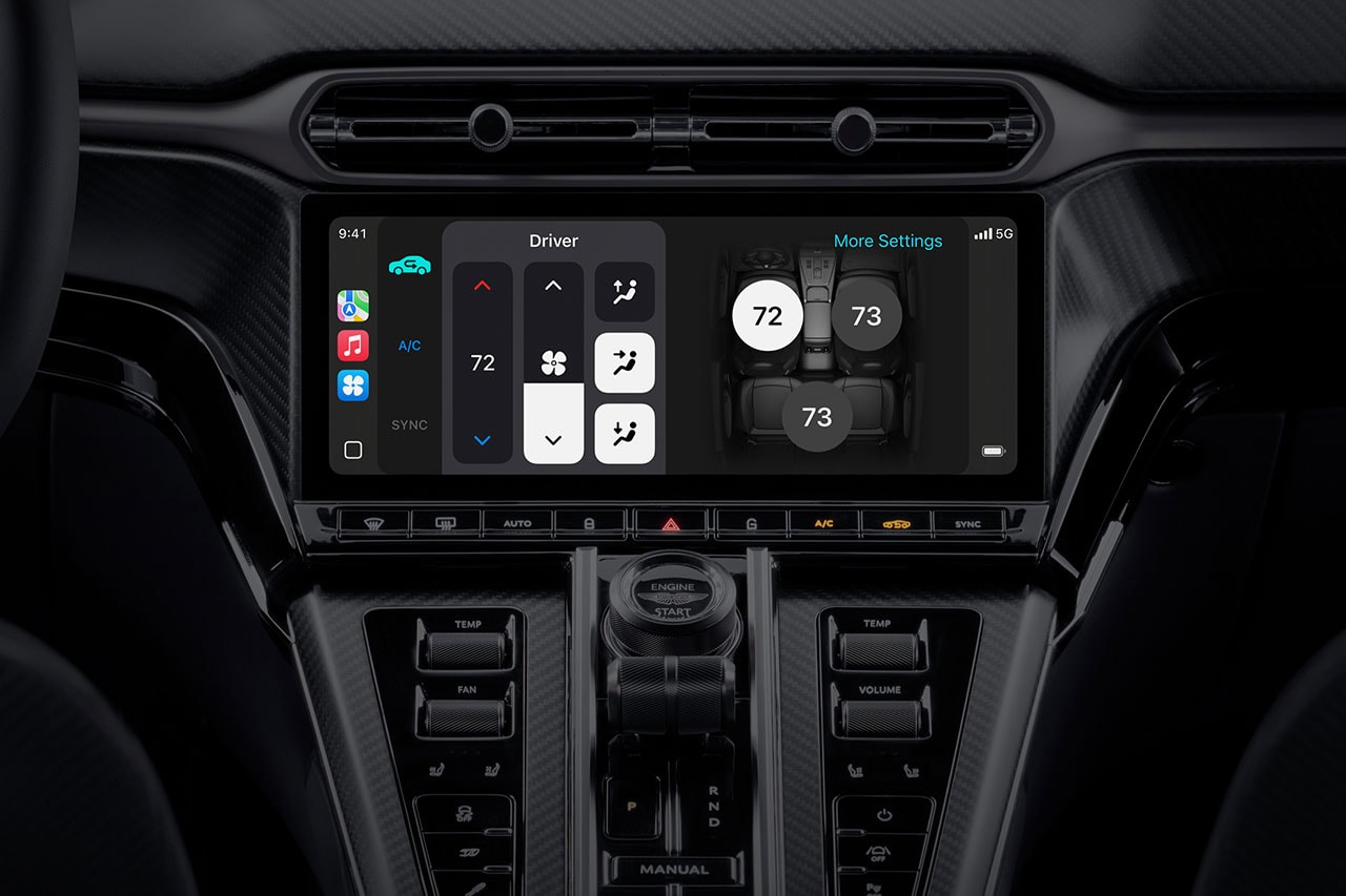 Apple x Aston Martin CarPlay Ultra Release Info
