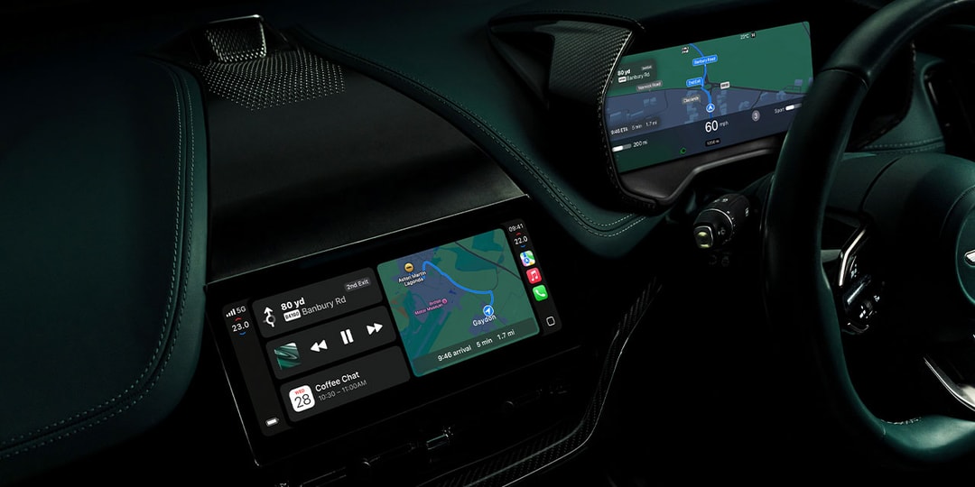 Apple Teams Up with Aston Martin to Launch CarPlay Ultra