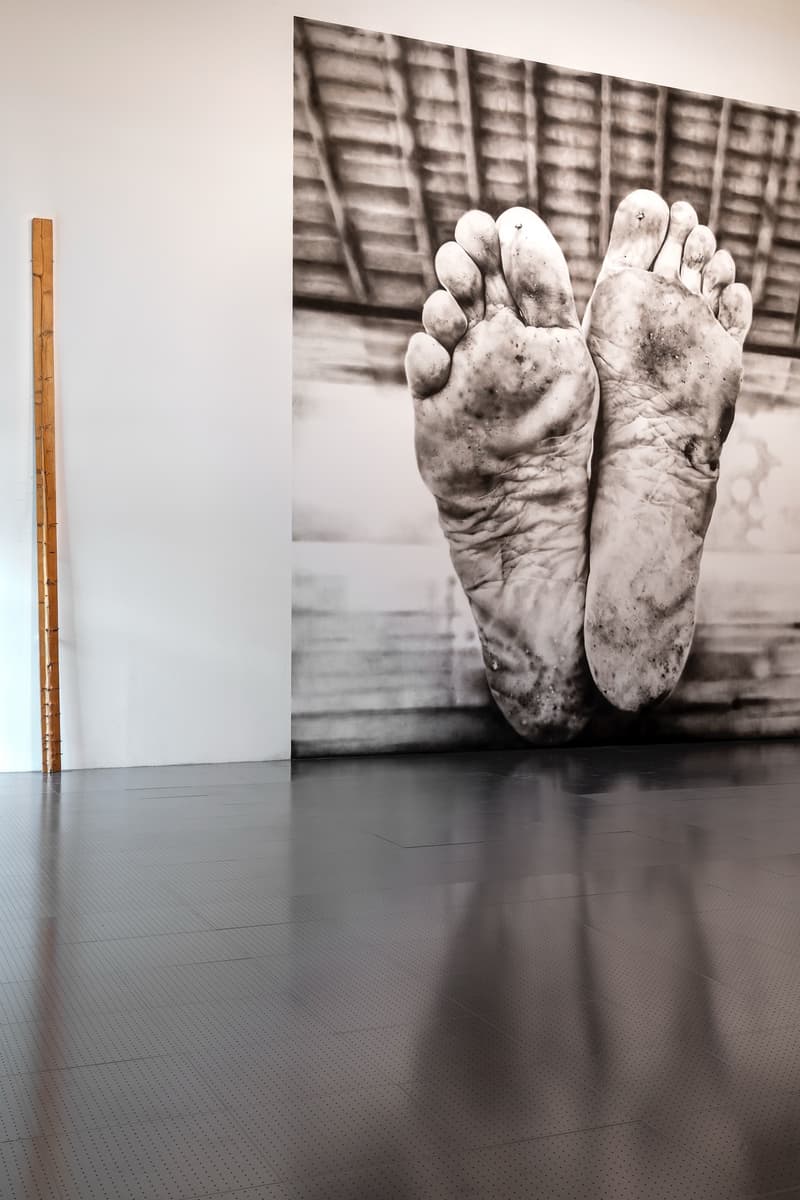 maurizio cattelan centre pompidou metz exhibition the endless sunday paintings artwork sculpture