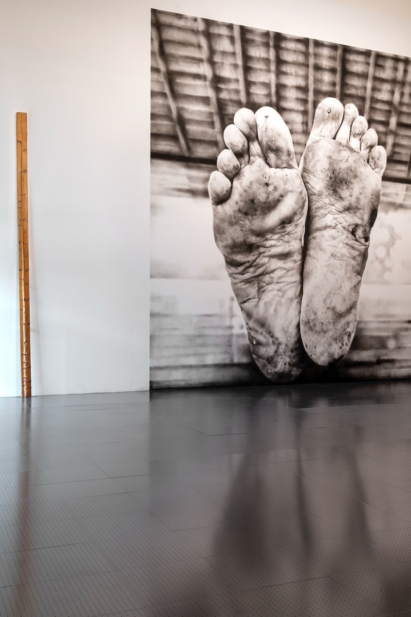 maurizio cattelan centre pompidou metz exhibition the endless sunday paintings artwork sculpture