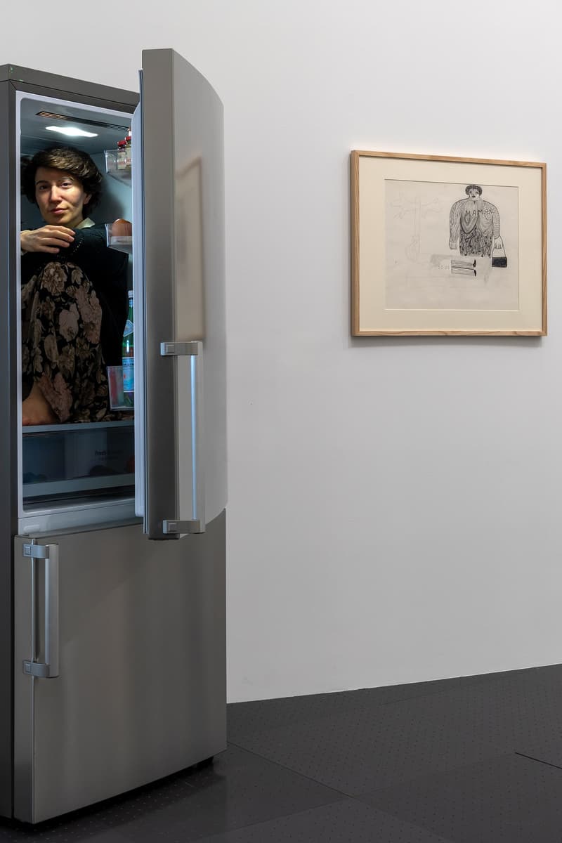 maurizio cattelan centre pompidou metz exhibition the endless sunday paintings artwork sculpture