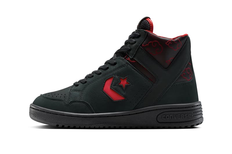 Naruto Shippuden x Converse Collaboration Chuck Taylor Pack “Naruto” “Uzumaki Sasuke” “Uchiha Gaara” A14836C A14837C A14838C "Kakashi" Converse Weapon Itachi Uchiha Release Info