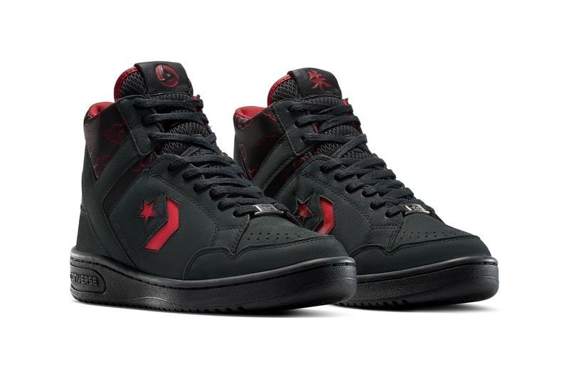 Naruto Shippuden x Converse Collaboration Chuck Taylor Pack “Naruto” “Uzumaki Sasuke” “Uchiha Gaara” A14836C A14837C  A14838C "Kakashi" Converse Weapon Itachi Uchiha Release Info  