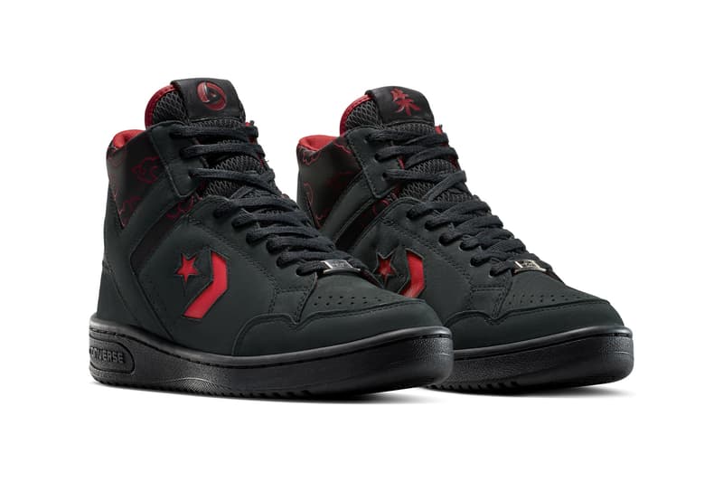 Naruto Shippuden x Converse Collaboration Chuck Taylor Pack “Naruto” “Uzumaki Sasuke” “Uchiha Gaara” A14836C A14837C A14838C "Kakashi" Converse Weapon Itachi Uchiha Release Info