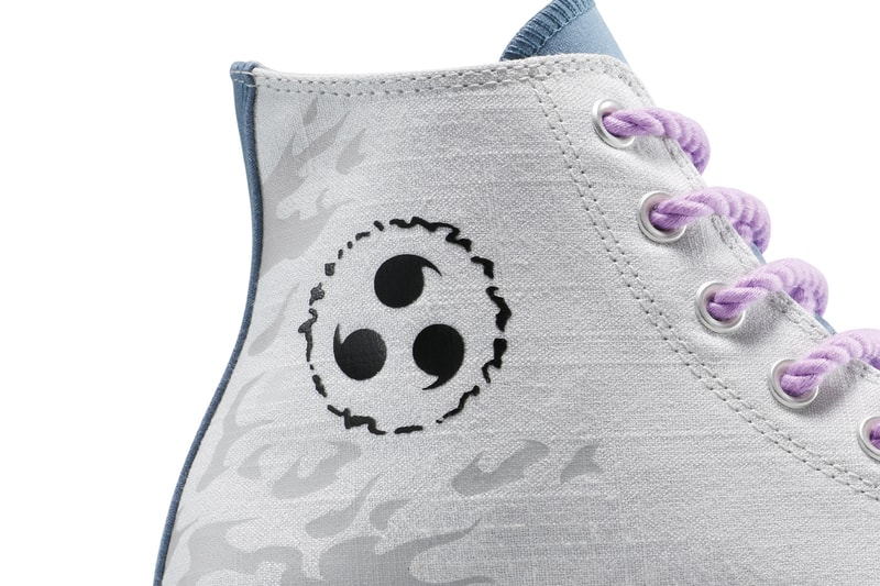 Naruto Shippuden x Converse Collaboration Chuck Taylor Pack “Naruto” “Uzumaki Sasuke” “Uchiha Gaara” A14836C A14837C  A14838C "Kakashi" Converse Weapon Itachi Uchiha Release Info  