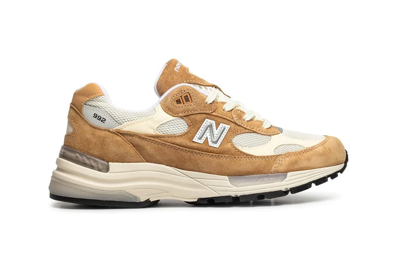 New Balance MADE in USA 992 Caramel Cashew Release Info date store list buying guide photos price