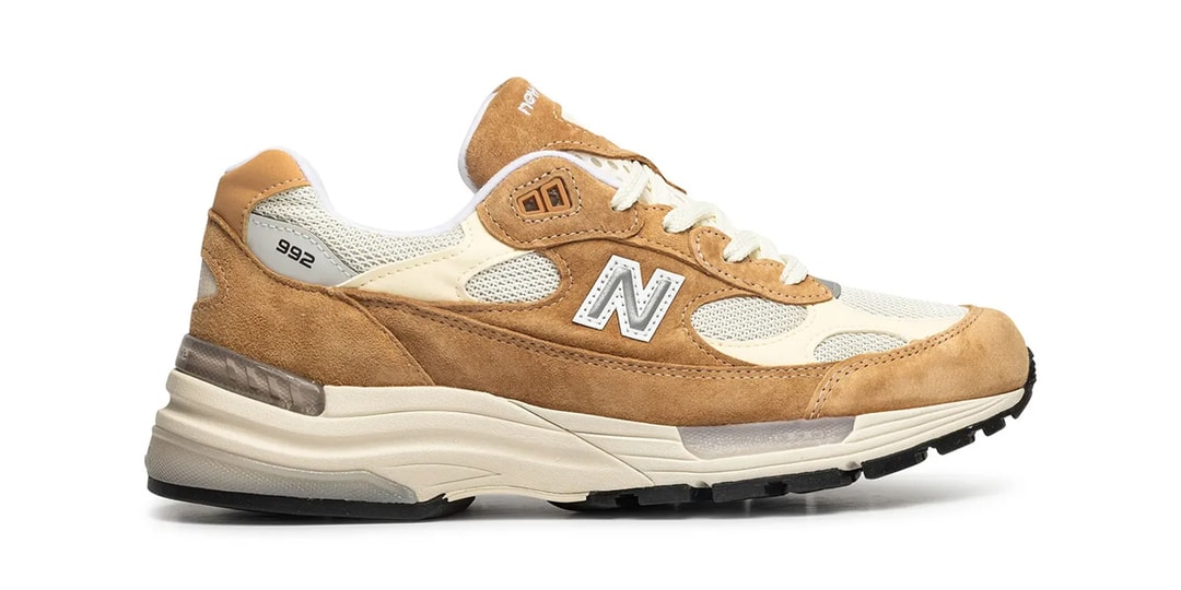 The New Balance MADE in USA 992 Appears in "Sweet Caramel" and "Raw Cashew" Colorways