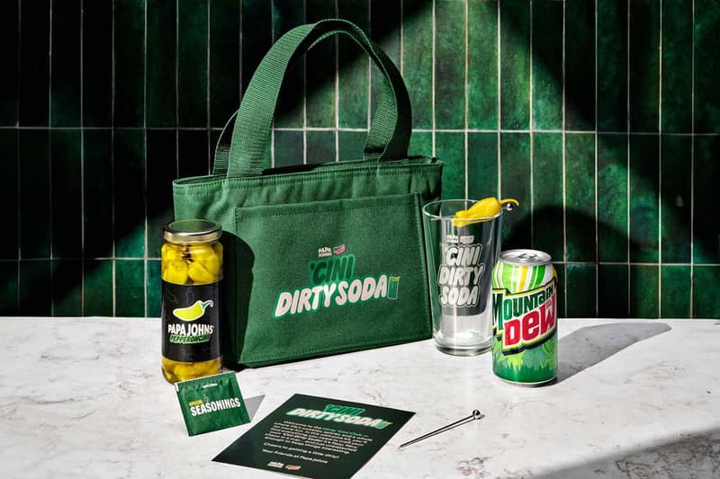 Papa Johns x Mountain Dew Cini Dirty Soda Kit Release Info