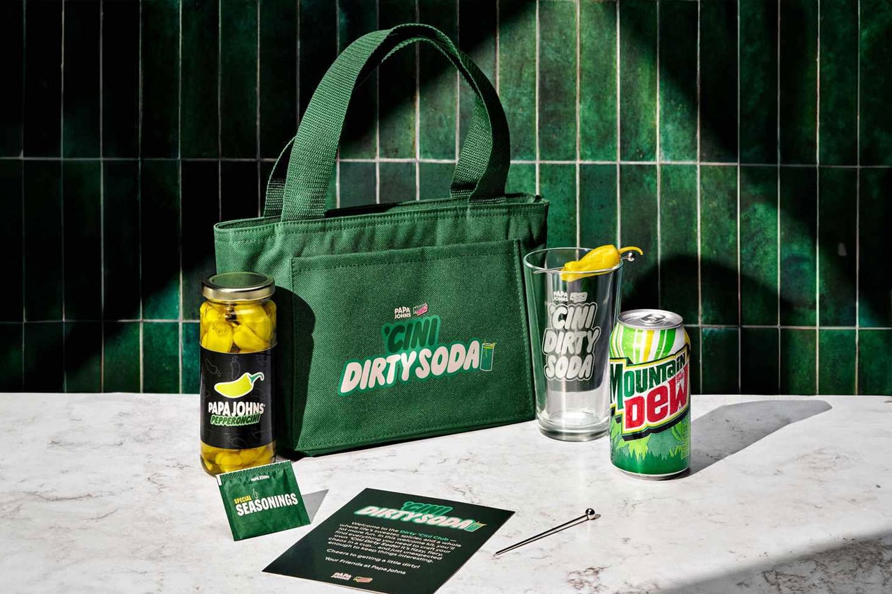 Papa Johns x Mountain Dew Cini Dirty Soda Kit Release Info
