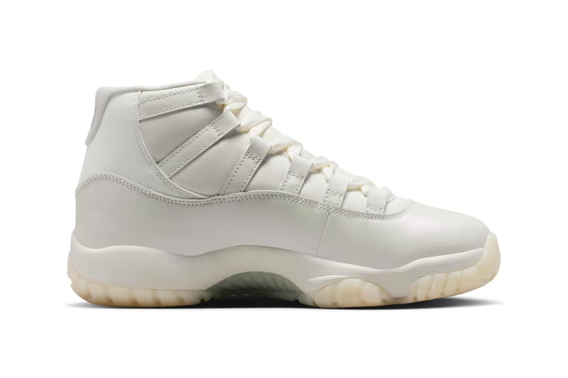 Air Jordan 11 Sail AR0715-110 Release Info date store list buying guide photos price Grand Finale Pearl